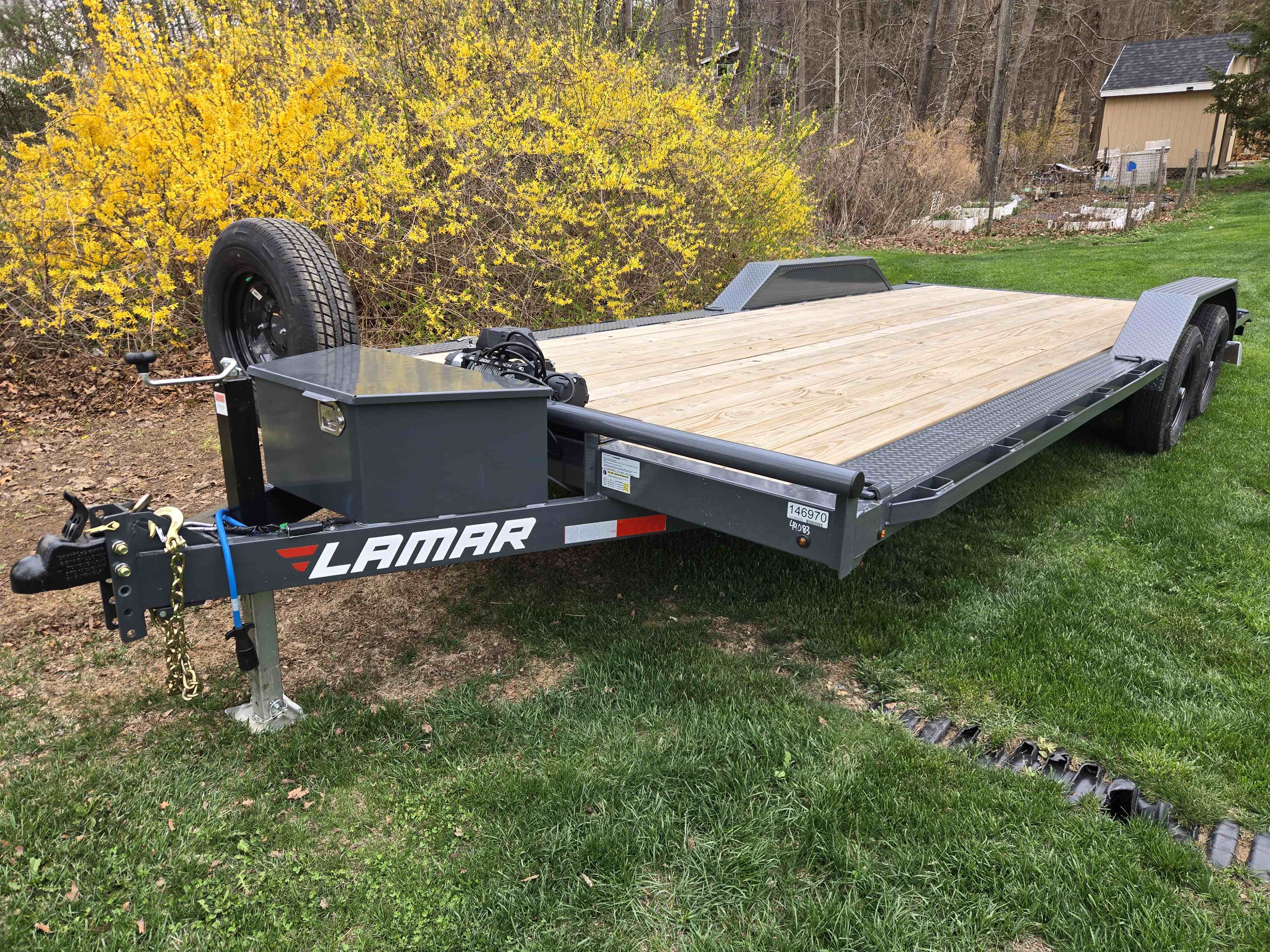 High-quality 102" x 22' Car Hauler Trailer - Image 1